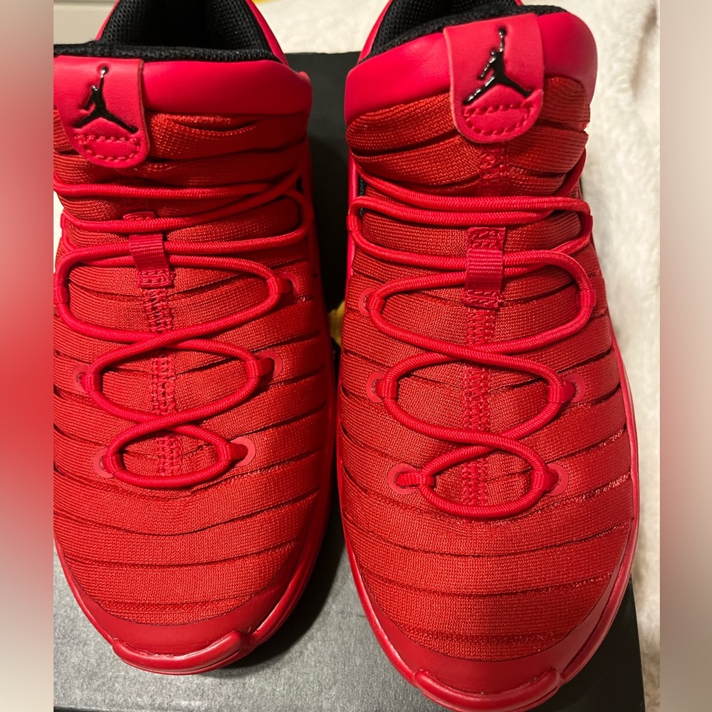Jordan Flight Luxe BP Sneakers - Black and Red. Brand New 12C